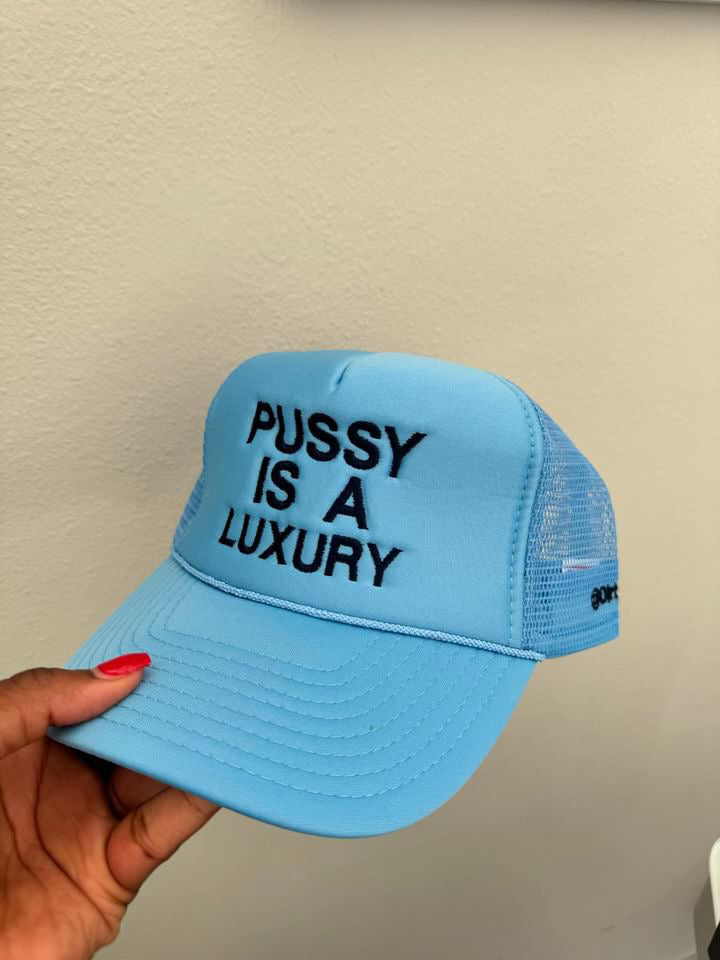 Pussy is a luxury - blue
